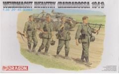 Dragon 6105 1/35 Ölçek Wehrmacht Piyadesi (Barbarossa 1941) Asker Figürleri Plastik Model Kiti