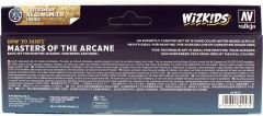 Vallejo 80257 8X8 ml. Masters of the Arcane, Wizkits Serisi Model Boyası Seti