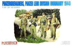 Dragon 6111 1/35 Ölçek Panzer Lehr Tümeni (Normandy 1944) Asker Figürleri Plastik Model Kiti