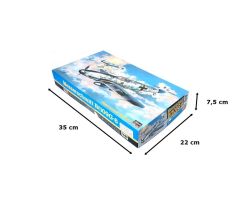 Hasegawa JT47 09147 1/48 Ölçek Messerschmitt BF109G-6 Savaş Uçağı Plastik Model Kiti