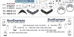 SUX001 1/144 SUNEXPRESS B757-200
