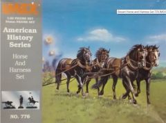 775 1/32 UNION 4 HORSES & HARNESS