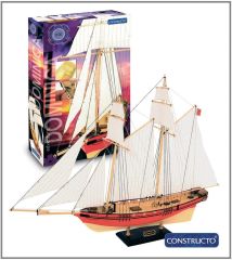 80565 1/88 DOMINICA - HAZIR GÖVDELİ - AHŞAP TEKNE