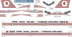 TUR001 1/144 TURKİSH DECAL- A 320-RETRO ANNİVERSAR