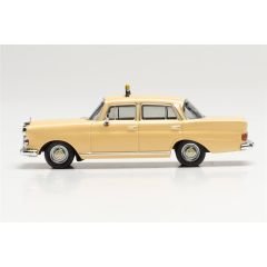 Herpa 095693 1/87 Ölçek Mercedes-Benz 200 (W110) Taksi, Sergilemeye Hazır Model Araç