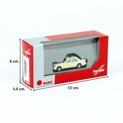 Herpa 094184 1/87 Ölçek Mercedes-Benz E-Class (W124) Taksi, Sergilemeye Hazır Model Araç