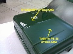 PS-55 POLIKARBONAT KEPLER İÇİN ; MAT GÖRÜNÜM SPREYİ