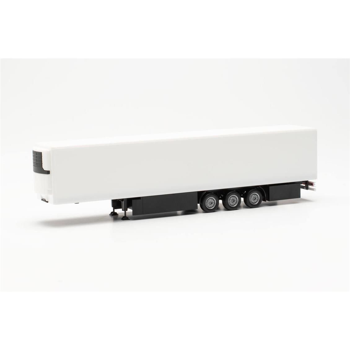 Herpa 077040 1/87 Ölçek 15 Metre Soğutuculu TIR Dorsesi, Beyaz, Sergilemeye Hazır Model Araç