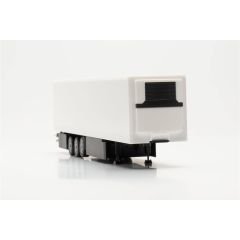 Herpa 077040 1/87 Ölçek 15 Metre Soğutuculu TIR Dorsesi, Beyaz, Sergilemeye Hazır Model Araç