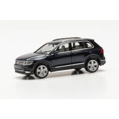 Herpa 038607-006 1/87 Ölçek VW Tiguan, Gece Mavisi Metalik, Sergilemeye Hazır Model Araç