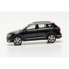 Herpa 038607-006 1/87 Ölçek VW Tiguan, Gece Mavisi Metalik, Sergilemeye Hazır Model Araç