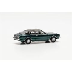 Herpa 033398-002 1/87 Ölçek Ford Taunus Coupe, Koyu Yeşil Metalik, Sergilemeye Hazır Model Araç