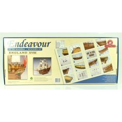 80832 1/60 ENDEAVOUR - AHŞAP TEKNE KİTİ