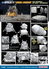 11002 1/72 APOLLO 11 LUNAR LANDİNG CSM COLUMBİA