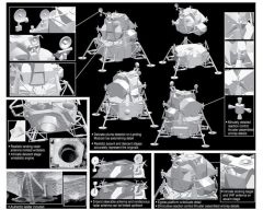 11008 1/48 APOLLO 11 LUNAR MODULE EAGLE
