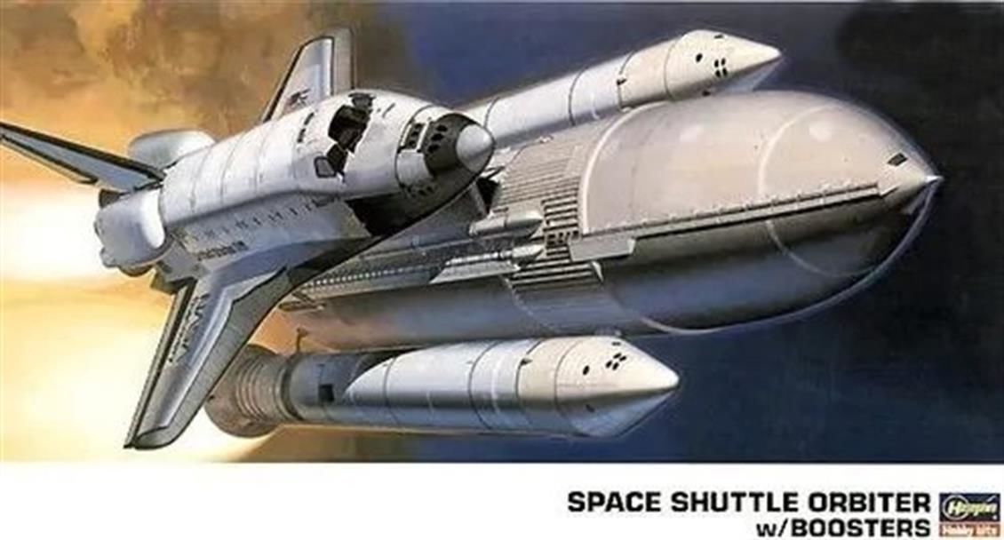 Hasegawa 29 10729 1/200 Ölçek Uzay Mekiği Orbiter ve Yakıt Tankları Plastik Model Kiti