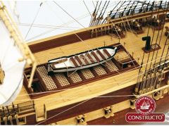 80836 1/82 U.S.S. CONSTITUTION - AHŞAP TEKNE KİTİ