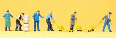 Preiser 10255 1/87 Ölçek güterbodenpersonal Figürleri