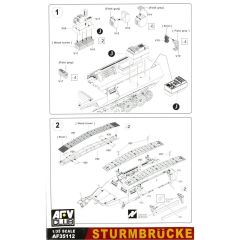 AFV Club AF35112 1/35 Sd.Kfz. 251/7 Ausf.C Erken Dönem, Yarı Paletli Zırhlı Araç Demonte Plastik Maketi