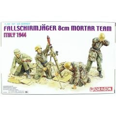 Dragon 6215 1/35 Ölçek Paraşütçü 8 cm. Havan Birliği (İtalya 1944) Asker Figürleri  Plastik Model Kiti