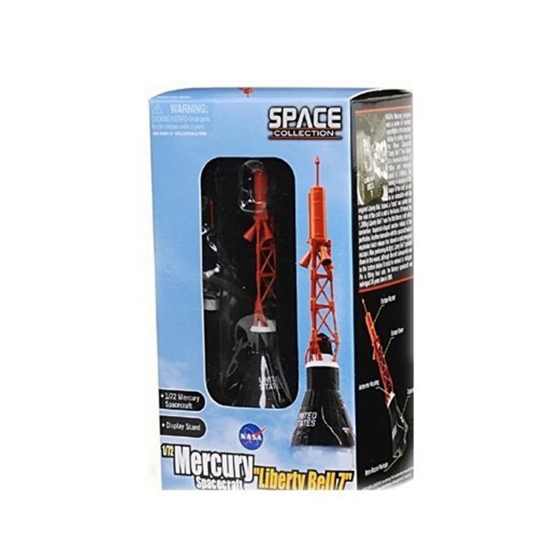 Dragon 50393 1/72 Ölçek Mercury (Liberty Bell 7) Uzay Aracı Plastik Model Kiti
