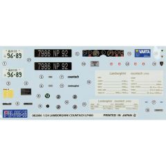 RS-60 1/24 LAMBORGHİNİ COUNTACH LP400