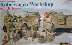 Dragon 6338 1/35 Ölçek Kübelwagen Workshop Personel Taşıyıcı Plastik Model Kiti
