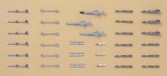 Hasegawa X72-10 35010 1/72 Ölçek JASDF Savaş Uçağı Silahları-I Plastik Model Kiti