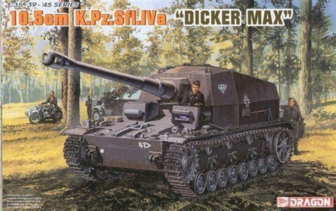 Dragon 6357 1/35 10.5cm K.Pz.Sfl.IVa Tank Avcısı Maketi ''Dicker Max''