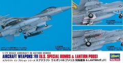 Hasegawa X72-12 35012 1/72 Ölçek Savaş Uçağı Silahları-VII Plastik Model Kiti