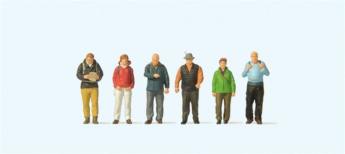 Preiser 10699 1/87 Ölçek wanderers Figürleri
