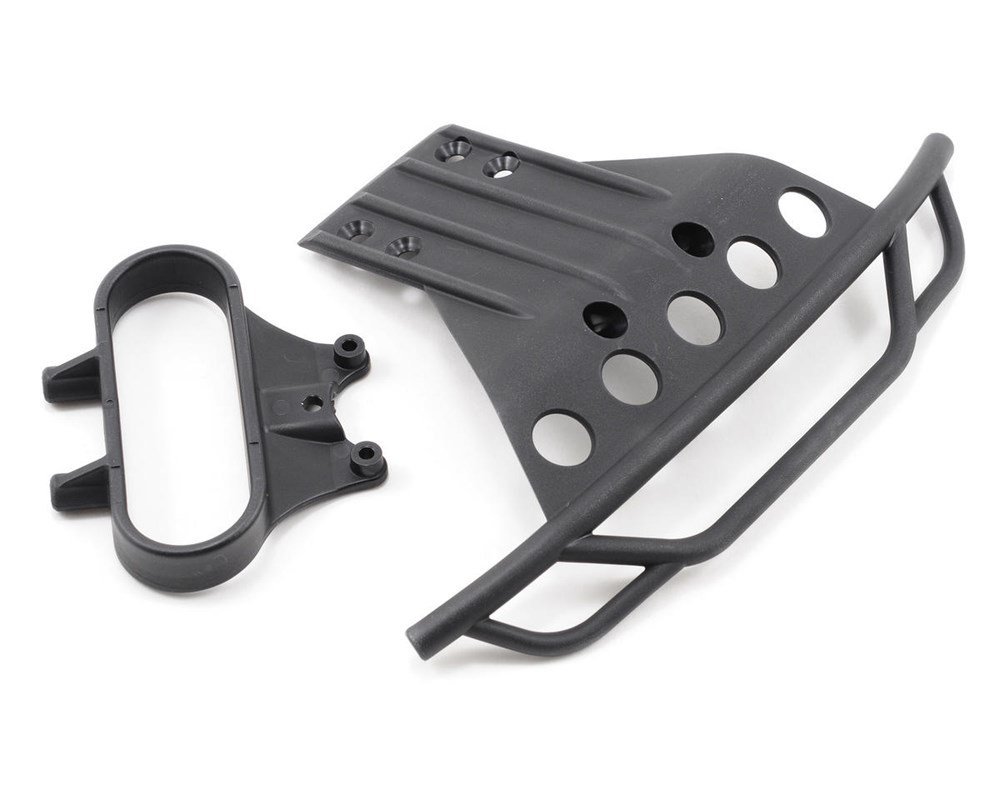 Bumper, front/ bumper mount, front (black)