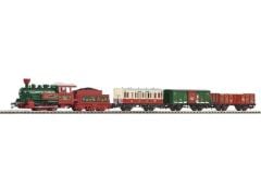57080 1/87 STARTER SET X-MAS LOCO W 3 CARS