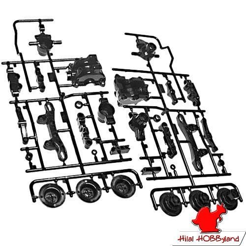 Tamiya TT-02 Upright A Parts