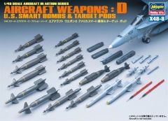 Hasegawa X48-8 36008 1/48 Ölçek Savaş Uçağı Silahları-D Plastik Model Kiti