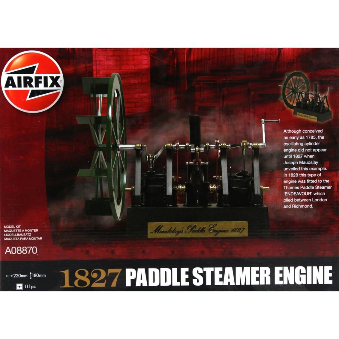 A08870 MAUDSLEY PADDLE ENGINE