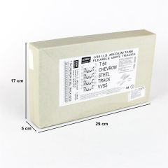 Academy 35009 1/35 T54 Chevron VVSS Tank Palet Seti Demonte Plastik Maketi