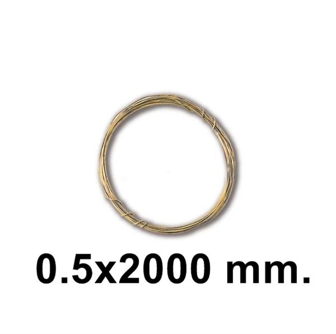 80032 TEL-2 METRE-PRİNÇ - Ø 0,5MM.