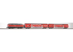 57150 1/87 STARTER SET BR 218 Bİ-LEVEL TRAİN DB RE
