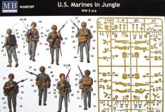3589 1/35 US MARİNES İN JUNGLE, WW II ERA