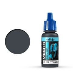 Vallejo 69022 17 ml. Titan Dark Blue, Mecha Color Serisi Model Boyası