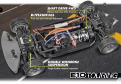 HPI, 1/10 HPI E10 Michele Abbate GrrRacing Touring Car,