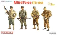 Dragon 6653 1/35 Ölçek Müttefik Kuvvetler (ETO 1944) Asker Figürleri Plastik Model Kiti