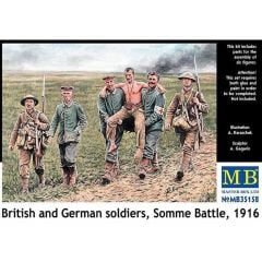 35158 1/35 BRİTİSH AND GERMAN SOLDİERS, SOMME BATT