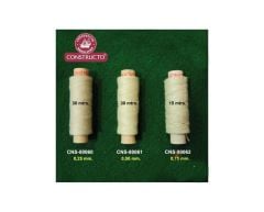 80061 İP-BEJ -COTTON -30 METRE- Ø 0,50 MM.