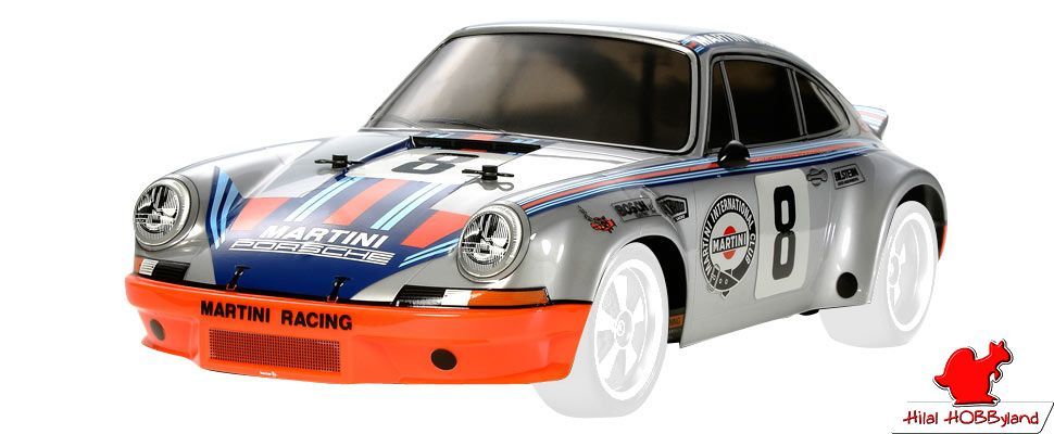 1/10 Tamiya Porsche 911 Carrera RSR 190 mm Boyasız Şeffaf Kaporta