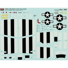 Academy 12303 1/48 P-51B Normandiya Çıkartması 70. Yıl Savaş Uçağı Demonte Plastik Maketi