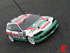 Tamiya Castrol Honda Civic VTi Clear Body Set 190 mm Boyasız Şeffaf Kaporta