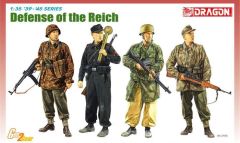 Dragon 6694 1/35 Ölçek Reich Savunması Asker Figürleri Plastik Model Kiti