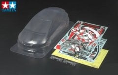 TAMIYA 1/10 J.A.S HONDA Civic R3 Kaportası 190 mm (Boyasız şeffaf)
